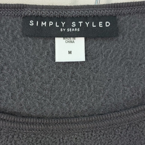 SIMPLE STYLED BY SEARS 2 PIECE PAJAMA SET SIZE MED - Picture 3 of 8